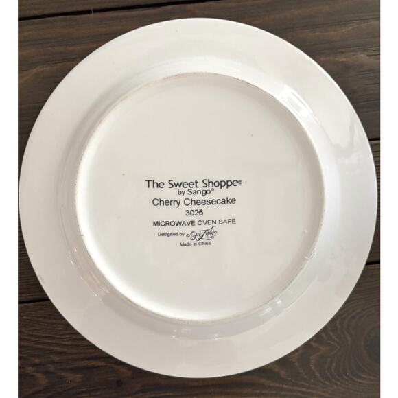 The Sweet Shoppe by Sango designed by Sue Lipkin 8-inch Plates Set of 4 - Picture 7 of 11